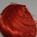 Miss U Hair Long Straight Dark Red Wig Women Center Part Cosplay Halloween Wig