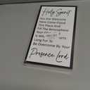 Holy Spirit Wooden Box Signs Desk Decor,Christian Bible Verse Scripture Plaques