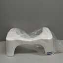 Squatty Potty Simple Curve Toilet Stool. (White)