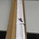 LazBlinds No Tools No Drill 1" Vinyl Mini Blinds, Cordless Blinds for Windows, Light Filtering Horizontal Window Blinds & Shades, 33" W x 64" H, White (Cordless-white)