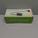 Gooseneck Tablet Holder for Kindle Reading in Bed with Page Turner Remote, Hands Free Desk Bedside Lazy Arm Stand for Kindle Accessories, Gifts for Readers (Glossy Black)