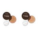 CoverGirl Clean Invisible Loose Powder Vegan Formula Translucent Deep & Medium Warm Setting Powder, 20g (0.7 oz) 2-Pack