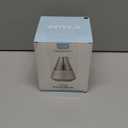 Ultrasonic Essential Oil Diffuser, 150ML Modern Aromatherapy Diffuser with Candle Light, 2 Mist Mode, Remote Control, Auto-Off, Small Cool Mist Humidifier for Home Bedroom Office Yoga, Black