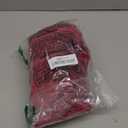 DUJUIKE Ottoman Covers Slipcover Square Ottoman Covers Protector for Footrest Foot Stool Furniture Stretch Comfortable Velvet with Elastic Bottom(Size S/Length&Width:13-18"/Height:15-18",Burgundy Red)