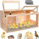 Brooder Box for Chicks, Chick Brooder Boxs, Chick Brooder, Quail Cages, Small Brooder Box for Chick, Ideal for Chicks, Ducks, Quails, Hamsters and Lizards, 31.5'L x 15.8'W x 15.8'H.