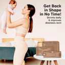 3 in 1 Postpartum Belly Support Recovery Wrap Postpartum Belly Band, After Birth Brace, Slimming Girdles, Body Shaper Waist Shapewear,Post Surgery Pregnancy Belly Support Band(Dusty Plum, M/L)