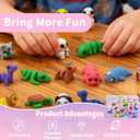 Christmas Advent Calendar 2025 for Kids 24 Day Holiday Countdown with 3D Printed Animals Educational STEM Toys, Christmas Decorations & Party Favors Gift Set