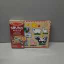 Melissa & Doug Farm Animals Sound Puzzle - Wooden Peg Puzzle with Sound Effects (8 pcs)