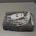 Bedsure Heating Pad for Neck and Shoulders and Back, Weighted Heated Pad with Vibration, FSA Eligible Items, Birthday Gifts for Women Men Mom Men, Auto Shut Off, 5lbs 12" x 24", Grey