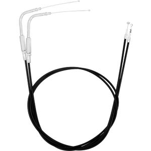 Motorcycle Throttle Cable Fit for Harley Sportster Iron XL 883 1200 Dyna Softail Road King (Size: 150cm)