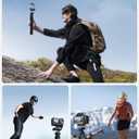 Lamicall Tripod for iPhone - [Ultra-Stable] Aluminium Phone Tripod with Wireless Remote, Mini Flexible Camera Stand Cold Shoe for Video Recording for Pocket 3 4 iPhone GoPro DSLR Camera Mothers Day