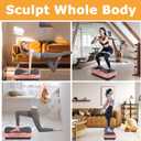 Vibration Plate Exercise Machine Vibrating Plate Fitness Platform, 330lbs