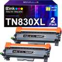 E-Z Ink Compatible TN830 Toner Cartridge Replacement for Brother TN830XL TN830 TN 830 Toner Cartridges with Brother DCP-L2640DW HL-L2460DW HL-L2480DW HL-L2400D HL-L2405W MFC-L2820DW Printer (2 Black)