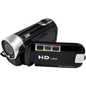 Andoer Portable 1080P High Definition Digital Video Camera DV Camcorder 16MP 2.7 Inch LCD Screen 16X Digital Zoom Built-in Battery (Black)