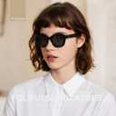 Square Polarized Acetate Sunglasses for Women Vintage Womens Sunglasses Trendy Lightweight Frame