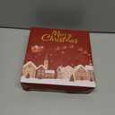 Artscope Christmas Throw Pillow Covers 20x20 Inch Set of 4, Santa Claus Merry Bright Xmas Tree Ball Holiday Decoration Pillow Cases for Christmas Home Decor-Green