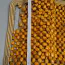Zento Deals Natural-Wood Beaded Seat Cover with high Ventilation (Natural wood1)