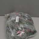 DearHouse 24inch Artificial Christmas Swag, Xmas Mail Box Swag with Wintry Pine Collection and LED Lights for Christmas Holiday Home Decor