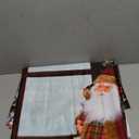 DASHAN 10x8ft Christmas Tree Window Backdrop Winter Snow View Photo Background for Christmas Santa Claus Snowman Backdrop Banner Photography Studio Props Christmas Tapestry