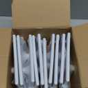 Lawei 10 PCS Double Sided Standing Picture Frames 4x6 Inch, Plastic Pedestal Photo Frame Bulk, White Vertical Picture Holder with Inserts & Base, Display Picture Frames for Wedding, Table