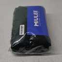 MIULEE 90 Inches Velvet Curtains Olive Green Elegant Grommet Curtains Thermal Insulated Soundproof Room Darkening Drapes for Classical Living Room Bedroom Decor 52 x 90 Inch, Set of 2