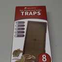 LULUCATCH Super Glue Traps 8 Pack for Mice & Snakes, Larger, Heavier Sticky Traps with Non-Toxic Glue. Sticky Mouse Traps Indoor, Easy to Set, Pet Safe Pest Control