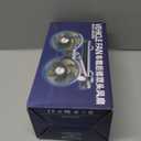 Dual Head Car Cooling Fans for Backseat kids with Long Arm, 2000mAh Battery Powered Rechargeable Car Back Seat Headrest Fan for Baby Dog Rear Facing 12V Car Accessories for Sedan Suv Rv Truck