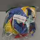 Red Blue Yellow Pennant Banner Garland Bunting Decorations for Circus Clown Carnival Birthday Wedding Outdoor Hanging Festivals 33Feet 32 Flags