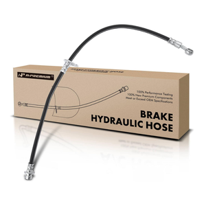 A-Premium Front Driver Brake Hydraulic Hose Compatible with Select Honda Models - Accord 2018 2019 2020 2021, 1.5L - Replace# 01465TVAA00