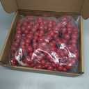 Ceenna 2 Pcs 18 Feet Wood Bead Garland for Christmas Tree Christmas Round Bead Garland Decor Farmhouse Wall Hanging Decorative(Frost Color)