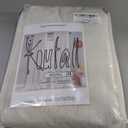 KOUFALL 94 Inch Long Curtains 2 Panels Set,Black Out Room Darkening Linen Blackout Curtain Drapes for Living Room Bedroom,Cream