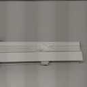 Cordless Room Darkening Venetian Blind - 36 Inch Width, 64 Inch Length, 2" Vinyl Slat Size - White - GII Luna Light Filtering Horizontal Mini Windows Blinds for Interior by Achim Home Decor