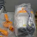 buenkee Dog Blow Dryer for Pet Grooming - Maximum 495ft/s High Velocity Pet Blow Dryer with Cool-Warm-Hot Cycle Mode, Adjustable Temp & Speed, Dog Dryer with 4 Nozzles and Up to 6.56ft Flexible Hose (White)