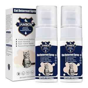 Cat Deterring Spray, 3.4 fl oz, 2pack