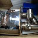 2.5 Inch Valved Muffler Exhaust Cutout with Muffler Cat Back Exhaust System Kit