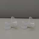 Motif Medical Luna Breast Pump Flange - Comfortable Breast Pump Flanges for Better Milk Flow & Pumping Ease - Ideal Flange Insert for Breastfeeding Moms (2 Shields, 19 mm)