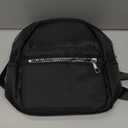 Etercycle Mini Backpack Purse for women, Small Backpack Purse, Shoulder Bag for Travel (Black)