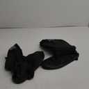 Black Waterproof Rain Boot Shoe Cover with Reflector (1 Pair) (XX-Large)