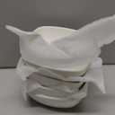 MALACASA 5 oz Porcelain Dip Bowls Set, 12 Pack Small Ramekins, Dipping Sauce Dishes, Stackable Tiny Ramekins for Pudding, Souffle, Brulee, Dessert, Snack, Charcuterie Boards accessories, Oven Safe