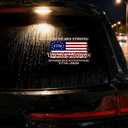 4 x American Flag Decal Sticker - 11.8x8.07 American Flag Decals for Trucks Car Trailer SUV Laptop or Any Smooth Surface, Semiquing Gentenial Decal Car Removable Sticker - Bumper Stickers-25