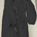 Womens Muslim Abaya Dress Front Zipper 2 Pockets Long Sleeve Prayer Islamic Clothes (Small, Black)