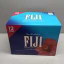 FIJI Natural Artesian Bottled Water, 1 Liter / 33.8 Fl Oz (Pack of 12) (EXP 07/14/26)