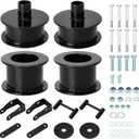 Front & Rear 2.5 Leveling Lift Kit with Coil spring Spacers for 2007-2018 Jeep Wrangler JK, Forged Aluminum
