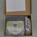 Portable CD Player with Bluetooth 5.3, Rechargeable CD Player for Home/Car, Built-in HiFi Speakers, Headphones, LCD Screen, Supports CD/AUX/USB and Repeat Modes, Black