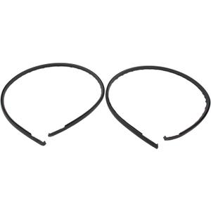 ApplianPar 2Pcs Left Right Roof Trim Molding Black for Corolla 2003 2004 2005 2006 2007 2008