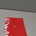 Game Day Shirt Women: Team Fan T-Shirt Cute Football Heart Graphic Tees Casual Season Short Sleeve Tops (Small, Red2)