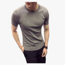 Hgvcfcv Casual Slim Fit Turtleneck Knitting Men T-Shirts Spring Autumn Short Sleeve Warm Pullover Sweater S