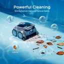 WYBOT B1 Cordless Robotic Pool Vacuum Pool Cleaner Robot for Inground Pools
Quad-Roller Brushes for Edge Cleaning, Floor & Wall Coverage, High Obstacle Crossing, Lightweight, App Control