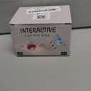 Interactive Cat Toys for Indoor Cats,The 3rd Generation Agile Moving Cat Ball with Elastic Mesh Tail,Automatic Kitten Toys for Bored Indoor Cats,Motion Activated (Orange)