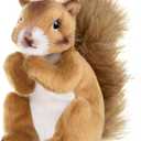 Bearington Collection Cooper Plush Squirrel Stuffed Animal, 7 Inch